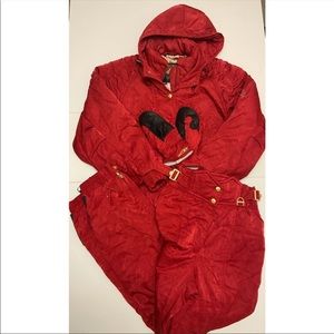 DESCENTE 3 piece Skiwear Snowsuit set